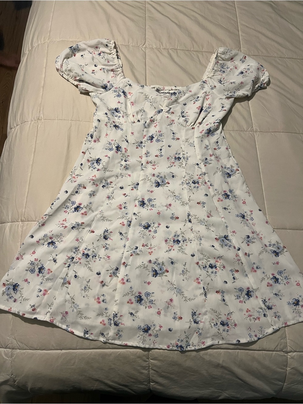 Floral Midi Dress Size Small Cottage Core
